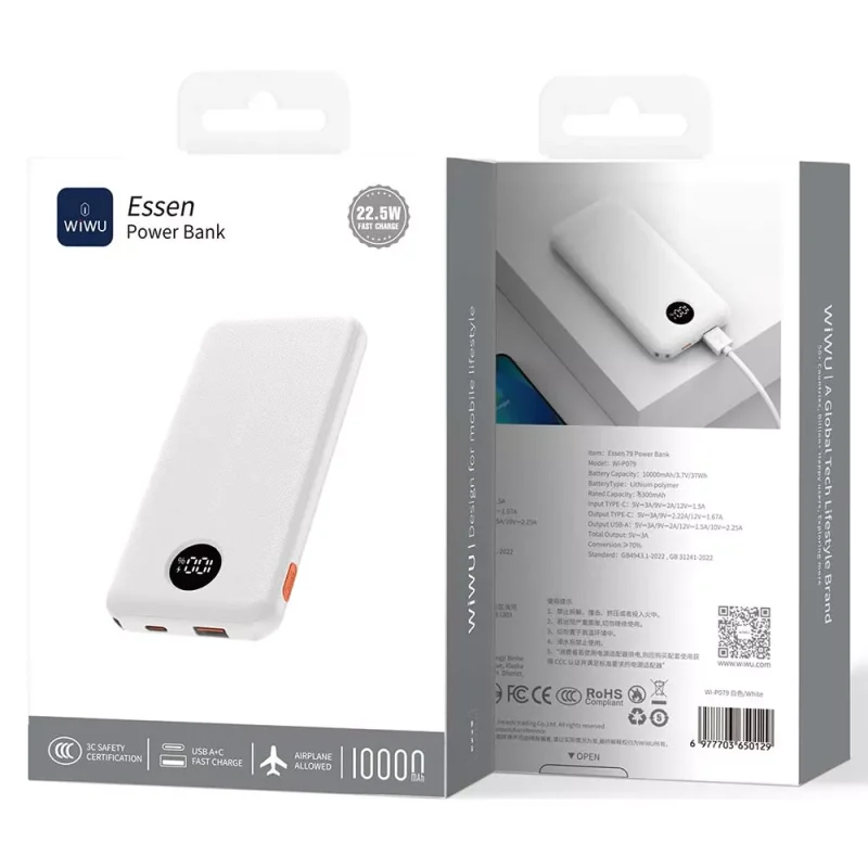 10000mAh High-Capacity Battery