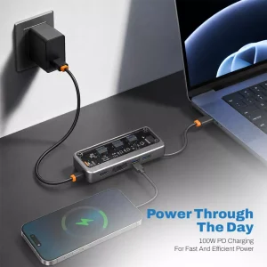 All-in-One 10-Port USB-C Hub