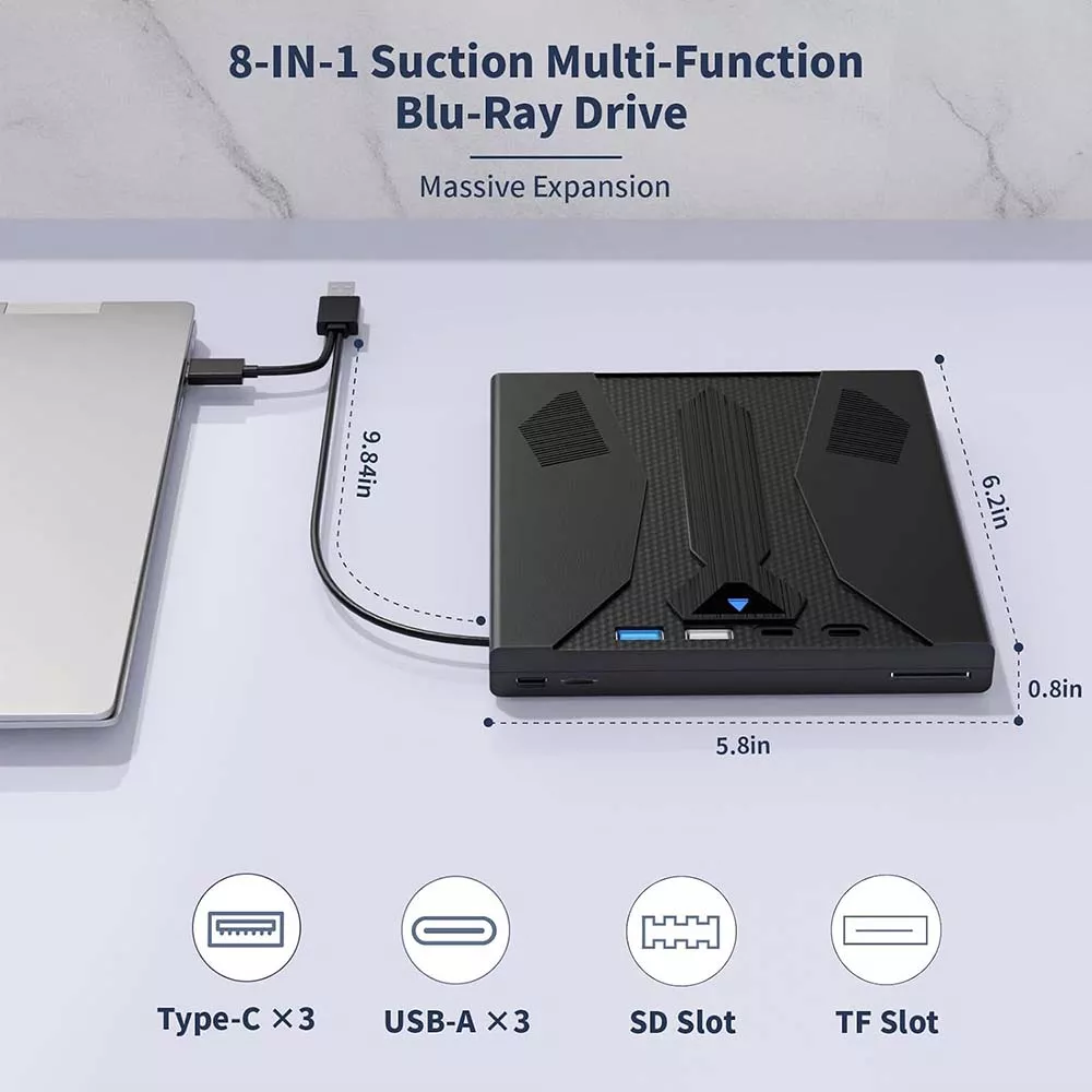 Slim External CD Drive