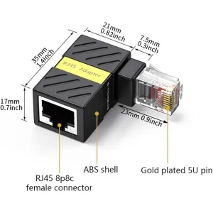 90-Degree RJ45 Adapters