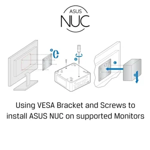 ASUS NUC 15 Pro Kit Bundle (15th Gen. Core 5-210H/8GB-5600-DDR5 RAM/500GB NVMe SSD/2x Thunderbolt 4/Intel Graphics/2x HDMI/DOS)NUC15CRK-B(90AR00R2-M000B0) - Image 4