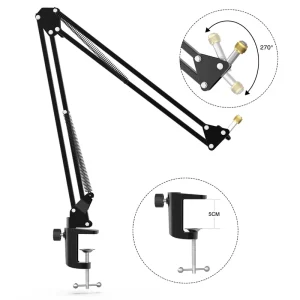 Metal Microphone Stand Arm Holder