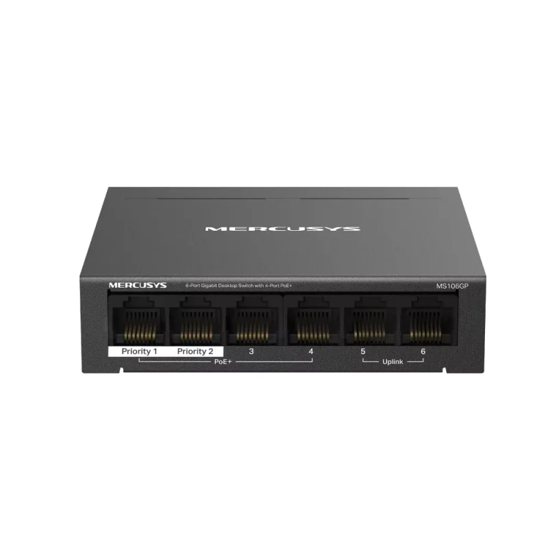 6-Ports Gigabit MS106GP