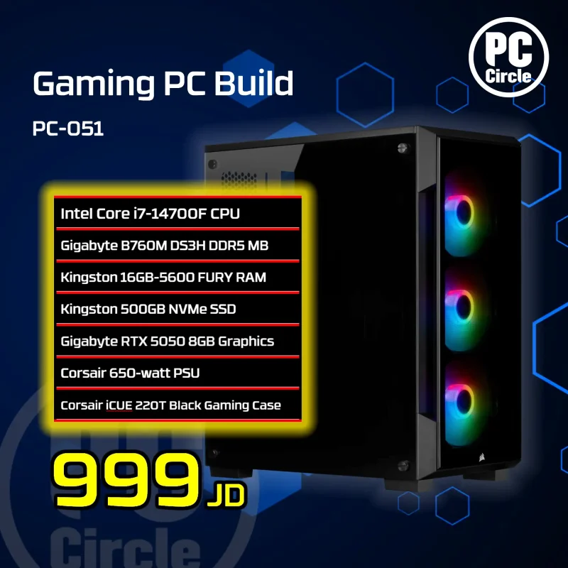 PC-051 Gaming PC Build