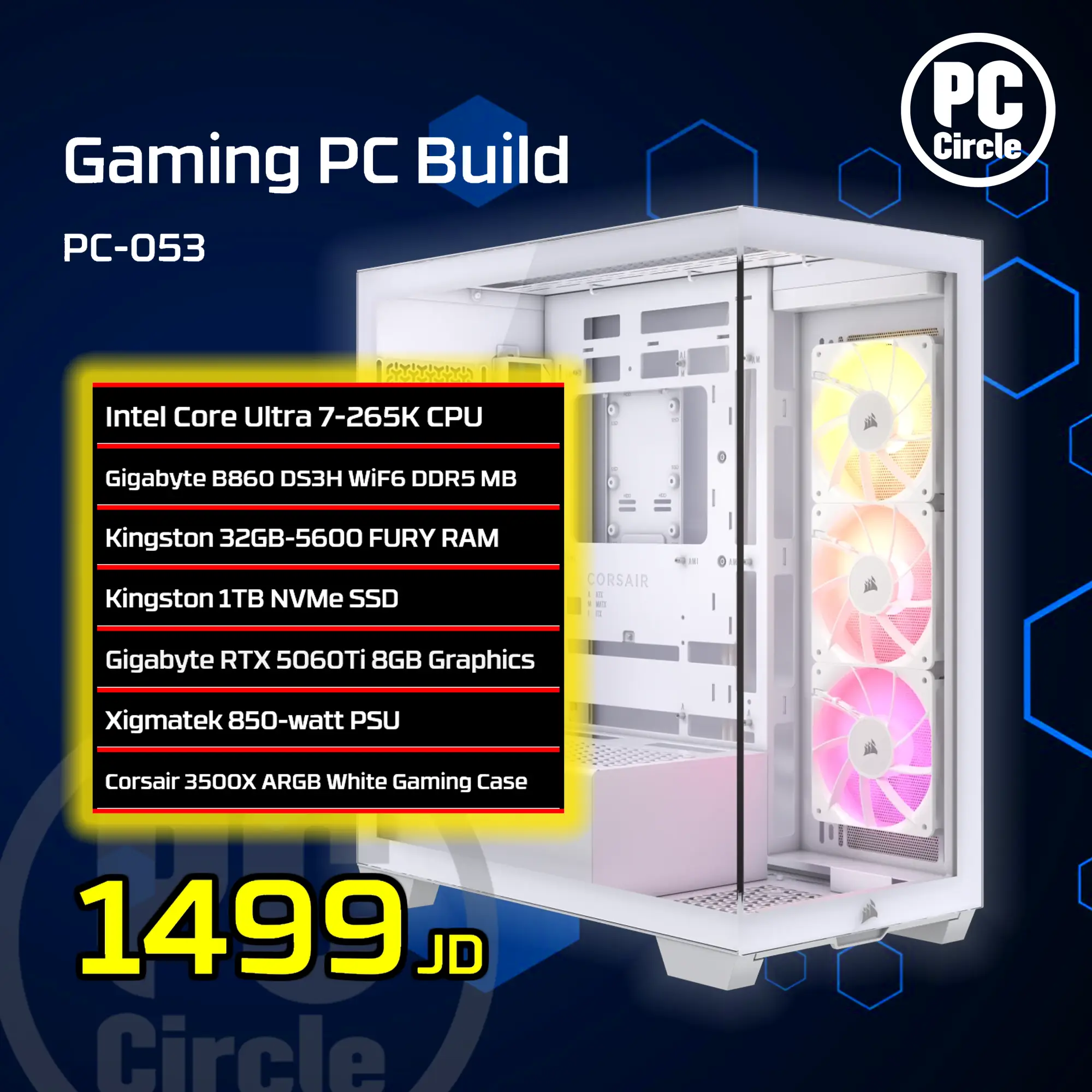 PC-053 Gaming PC Build PC-053 Gaming PC Build