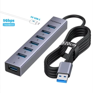 FORIDA 7 Port USB 3.0 Hub