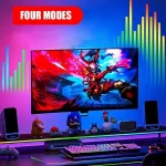  Customizable Lighting with 24-Key Remote Control 