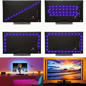  Customizable Lighting with 24-Key Remote Control 