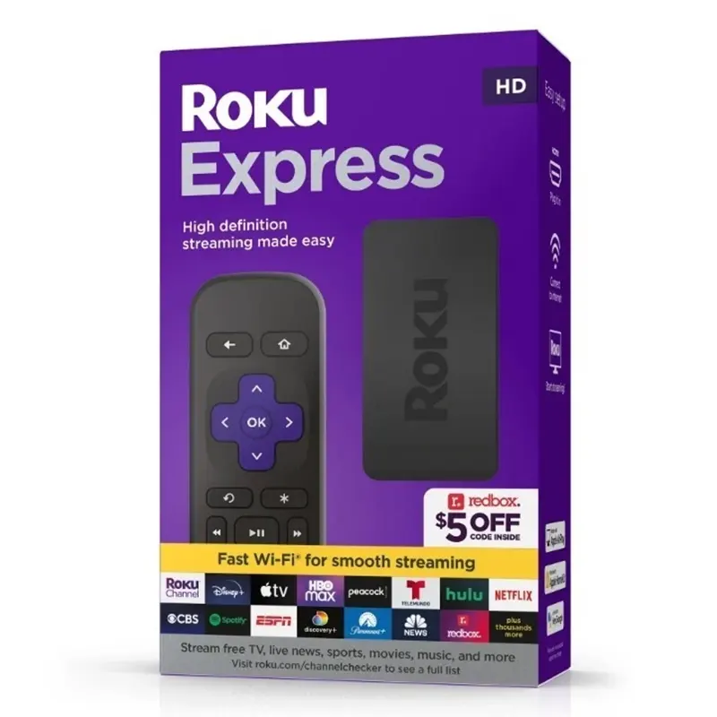 Roku express HD Streaming Device